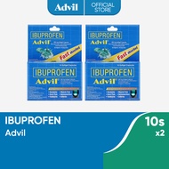Advil Liquigel Ibuprofen 10s x2