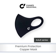 CHAMPS Premium Protection Copper Mask / Reusable Mask/ 4 Ply Mask / Korean Street Mask/ Adult Mask