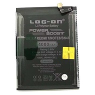 Baterai Batre Vizz Xiaomi Redmi 7 / Redmi Note 8 / Redmi Note 6 / BN46 Double Power 2ic