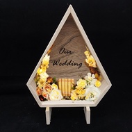 @@3D Fine Quality Box Frame/Frame Duit Hantaran/Mas Kahwin/Water Drop/9x12