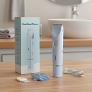 2025 October Bestseller, Women's Electric Razor, 2-in-1 Bikini Trimmer, IPX7 Waterproof, Dual Cerami