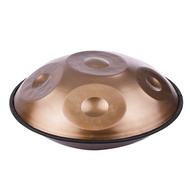 Portable Handpan Hand Pan Hand Drum C-Key 6 Notes(A3 C4 D4 E4 F4 G4) Percussion Instrument with Carr