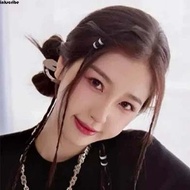 INKSCRIBE​ 2/4/6pcs/set Hair Braid Tubes, Y2K Hollow Out Silver Round Hairclasp, Hair Accessories Ha