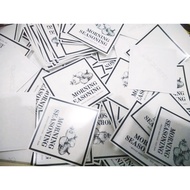 PRINT A3+ SIZE TRANSPARENT STICKERS