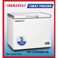 Berjaya Premium 160L Chest Freezer BJY-CFSD200A-R6 (White) 5 YEARS Compressor warranty