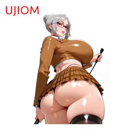 UJIOM Big Butt Seiko Alluring Anime Mommy Wall Stickers Morden Game Room Computer Host Decal Attract