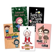 Hadiah hari guru Kad Penanda Buku islamic cute quotes Design Bookmark murah cantik cute