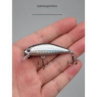 squid jig slow jig 6.5 gram objek mikro tenggelam di dalam air, umpan Minolua, air terapung perlahan