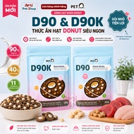 (NEW) Donut seeds D90 D90K for cats of all ages - PetQ mixed topping granules - 200g pack