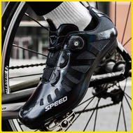 ✨ △ ☋ New Cleats Shoes with Pedal Set Cycling Shoes Men Road Bike Shoes for Mtb RB Cycling Sneakers
