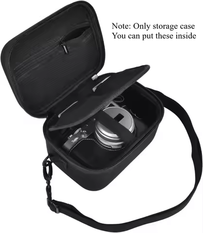 Digital Camera Case Compatible with Fujifilm X100VI X100V X100F X100S X-E5, Portable Travel Carrying