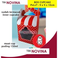 PUDDING CUPCAKE BOX PUDDING CUPCAKE BOX/