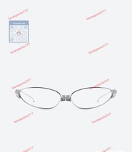 【2025 BOLD系列】FUSE眼鏡銀色鈦金屬貓眼眼鏡框認準賣家lovesports777