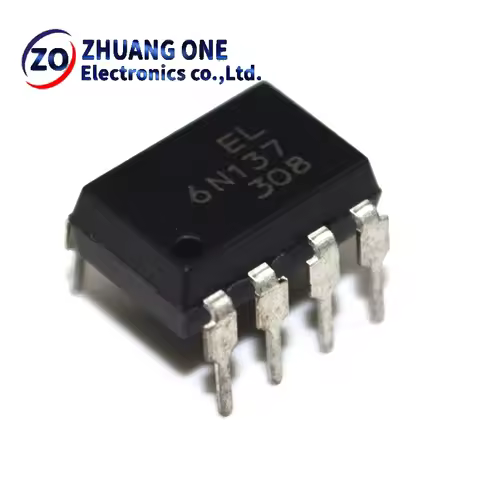 (10piece)100% New EL6N137 DIP-8 6N137 DIP 10M HIGH SPEED OPTOCOUPLERS