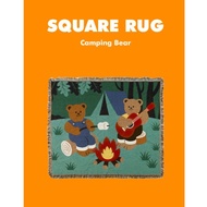 Wiggle Wiggle Square Rug Camping Mats Sofa Decoration Korean Cure Rug