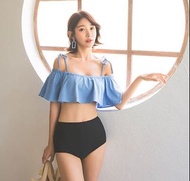 兩種穿法荷葉邊泳衣 Swimsuit