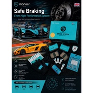 Monaer Brake Pads - LEXUS ALL  RC350 LM350  IS-GSE20 GS-GRX191 AGL20  GS RC ES-ASV60 LX GX- High per