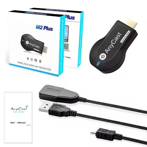 1080P Wireless M2 Plus TV Stick Wifi Display Receiver Stream Cast Anycast DLNA Miracast Airplay Mirr