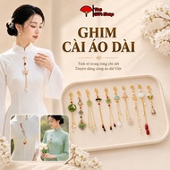 Ao dai tassels/Ao dai pins/Dress pins-Ao dai and cheongsam accessories-Chinese ancient style
