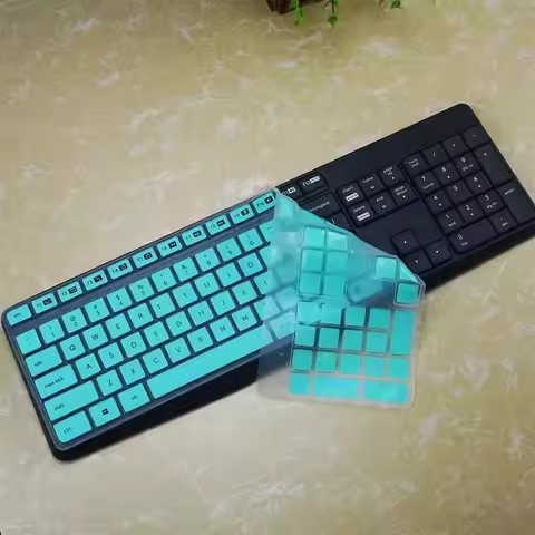 For Logitech K235 MK235 MK315 K375S K375 Mechanical Wireless Bluetooth Desktop Silicone Keyboard Cov