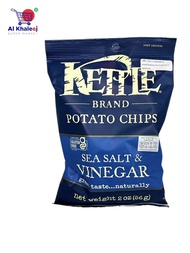 Kettle Brand Potato Chips Salt and Vinegar 56g (Exp : 17/05/2025)