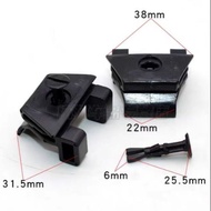 TOYOTA ESTIMA,VELLFIRE，CAMRY MUDFLAP CLIP(Rivet Push Clips Retainer is already well installation)