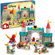 LEGO 10780 Disney Mickey and Friends Castle Defenders Buildable Toy with Minnie, Daisy and Donald Duck plus Dragon &amp; Horse Toys