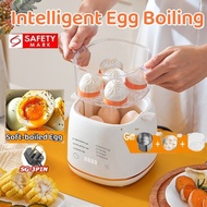 NDD [Sg Seller]Egg with Steamer 7 Mode Intelligent Egg Boiler Egg Steamer Automatic Power Off Hard B