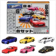 Hot Wheels HRX54 6 Pack JDM Japanese Street Car Pandem Subaru mazda rx7 toyota gr supra nissan z mit
