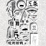 Jujutsu Kaisen Sticker || Gojo sukuna anime sticker
