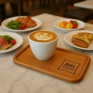 Wooden Coffee Tray Size 13x25cm + FREE Engraved Name/ Logo Handmade Serving Tray Aesthetic Finishing