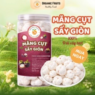 Crispy Dried Mangosteen 1200ML Jar – Unusual Sweet and Sour Mangosteen, Crispy Dried Fruits with Nat