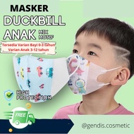 Promo Masker Duckbill Anak | Masker Anak Duckbill 3Ply | Masker