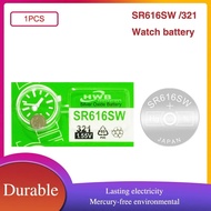 นาฬิกานาฬิกาออกไซด์เงินแท้321มีสไตล์100% คงทน SR616SW V321 GP321ผลิตในญี่ปุ่น