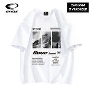 OMOS 260GSM Oversized T-Shirt STOFD
