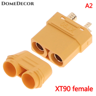 DomeDecor XT90 Connector Anti-Spark MALE FEMALE CONNECTOR พร้อม HOUSING sheath
