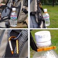 {Kkk1E2Z3Fhy} 2 pcs Water Bottle clip Holder Lock For Camping Hiking New Travel