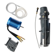 Water Jet Thruster Power Sprayer Pump Water Jet Pump with 3650 Brushless Motor + Water Cooling Jacke