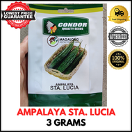 CONDOR SEEDS - AMPALAYA SEEDS - STA LUCIA 3 Grams
