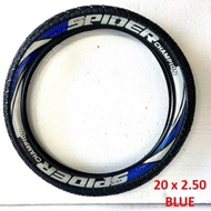 SPIDER CHAMPION Tayar Basikal Budak 16 x 2.50 20 x 2.50 BMX compatible boleh pakai di 20x2.40 16x2.4