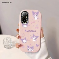 Softcase For Realme C67 C65 C55 C53 C51 C35 C21Y C25Y Cartoon Kuromi Back Cover Case Soft Original L