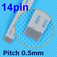 สายแพร Pitch 0.5mm ยาว 30cm Flexible Flat Cable สายแพ FFC 4pin 6pin 8pin10pin12pin14pin 16pin 18pin 