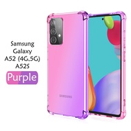 Carristo Samsung Galaxy A52 4G / A52 5G / A52S Anti-Shock Case Cover Rainbow Aurora TPU Soft Casing 