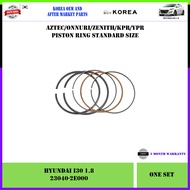 Hyundai I30 1.8 Korea Aftermarket Piston Ring Set Standard Size (23040-2E000)