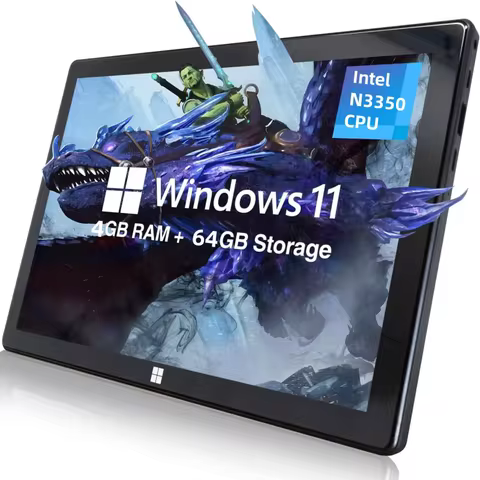 Type-C 10.1 Inch Windows 11 Tablet Intel N3350 Quad Core CPU 4GB RAM 64GB ROM 1920 X 1200 IPS Dual C