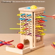 z2vpeu Pull Out Stick Game: Colorful Wooden Parent-Child PH