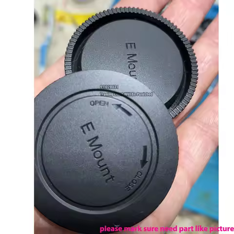For SONY E Mount Micro-single Body Cap + Lens Rear Cover A6000 ZV-E10 A7R5 A7M4 A7M3 A6400/A7R4/A7R3
