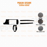 HONDA BRV 22-25 Interior decal stickers with matte carbon grain, glossy carbon grain, wood grain, hi