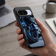 Google Casing Case PIXEL 10 9 8 7 6 5 4 4A Pro XL 4G 5G Luxury Car Rim Wallpaper