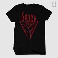 Culterra BAND T-SHIRT GOJIRA T-SHIRT/ GOJIRA RED T-SHIRT/ ROCK METAL MUSIC T-SHIRT/ MONO VERSION T-s